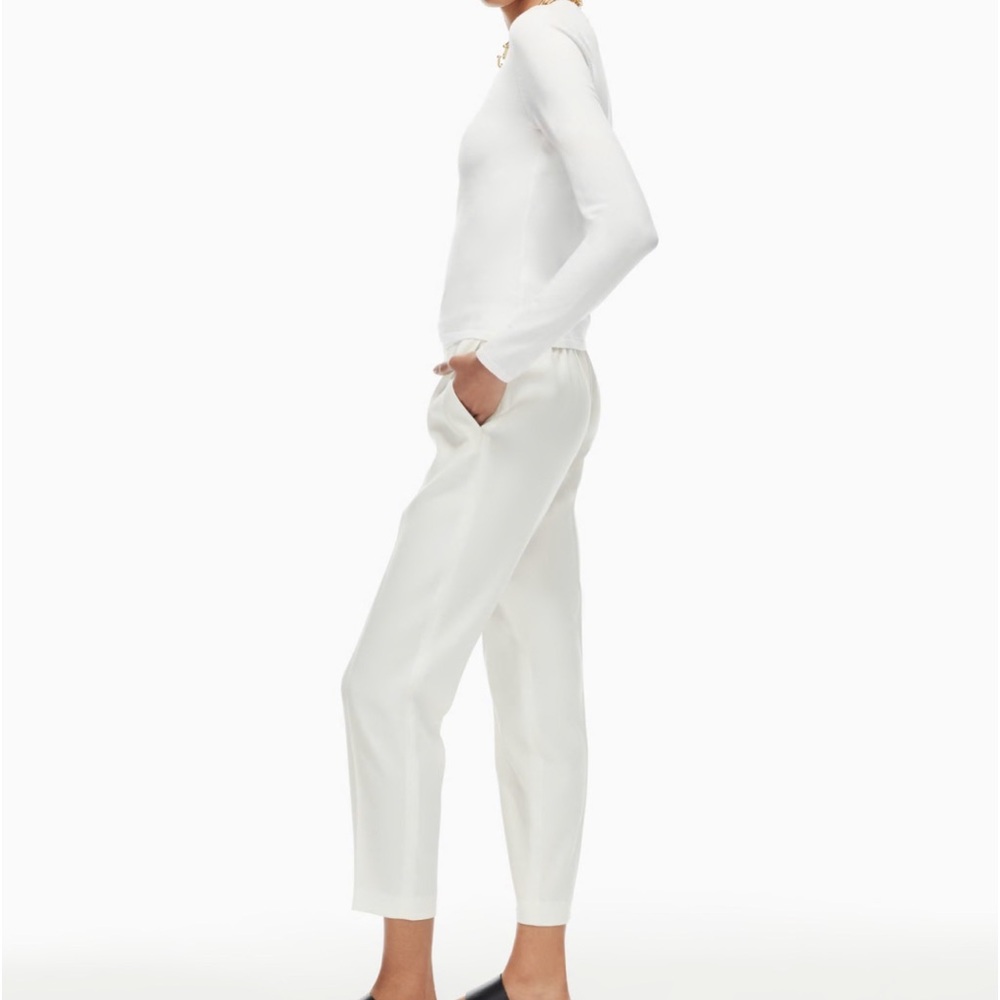 BNWT ARITZIA Babaton Cropped Conan Pant Size 8Tall In Space